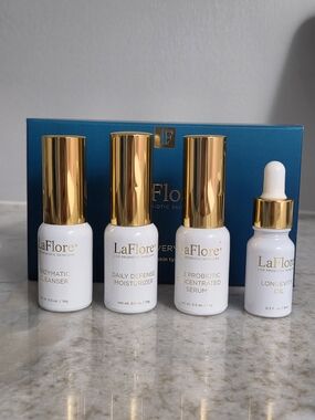 New LaFlore Discovery Kit For All Skin Types 4pcs Set